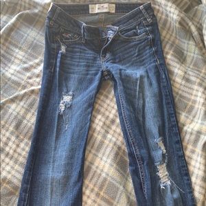 Hollister distressed jeans